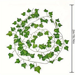 Artificial Parthenocissus Vine for Garden Decor