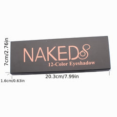 12 Colors Eyeshadow Palette Matte Shimmer for Women
