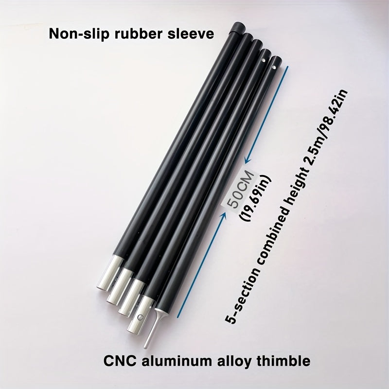 Aluminum Alloy Canopy Support Rod 22MM Diameter 1.3MM Thickness