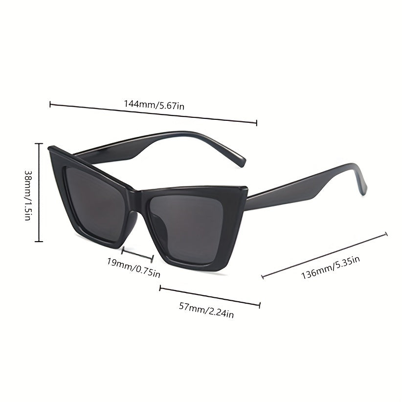 Y2K Cat Eye Sunglasses UV400 Candy Sunnies