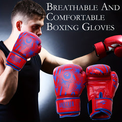 1 Pair 8oz 10oz 12oz Boxing Gloves for Combat Competition