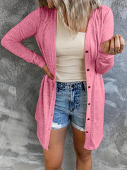 Casual Cardigan Women's Button Up Long Sleeve Cardigan