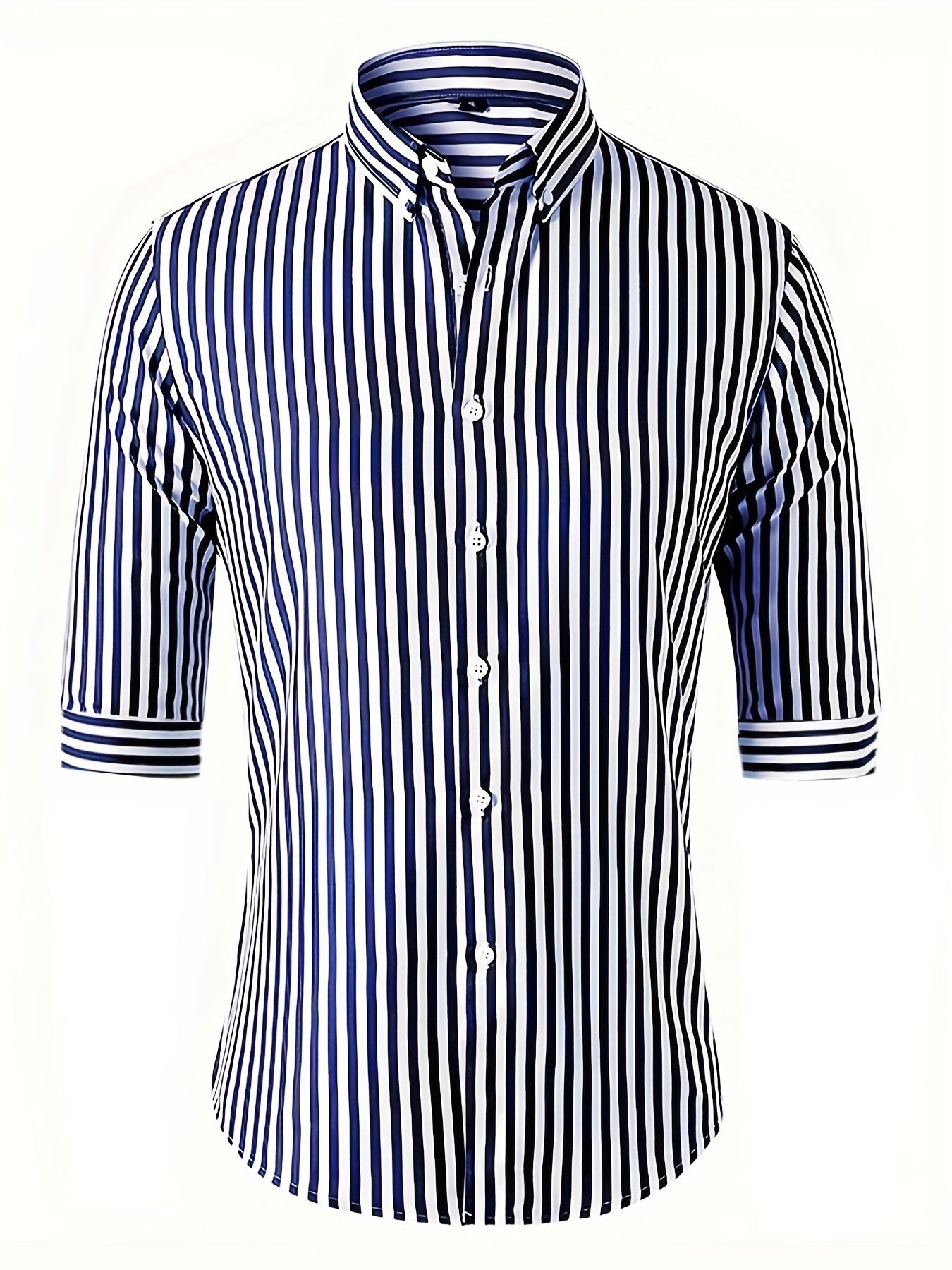 Men's Classic Button Up Shirt for Business