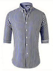 Men's Classic Button Up Shirt for Business