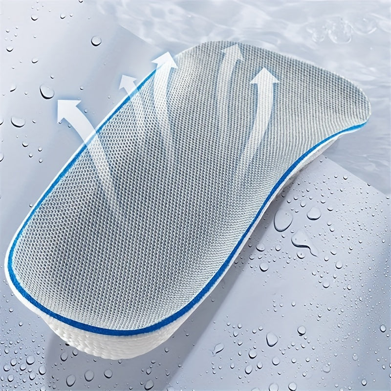 1 Pair Height Increase Insoles Arch Support Orthopedic Memory Foam Shoe Pads
