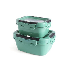 2pcs Plastic Fresh keeping Box Sealed Storage Box