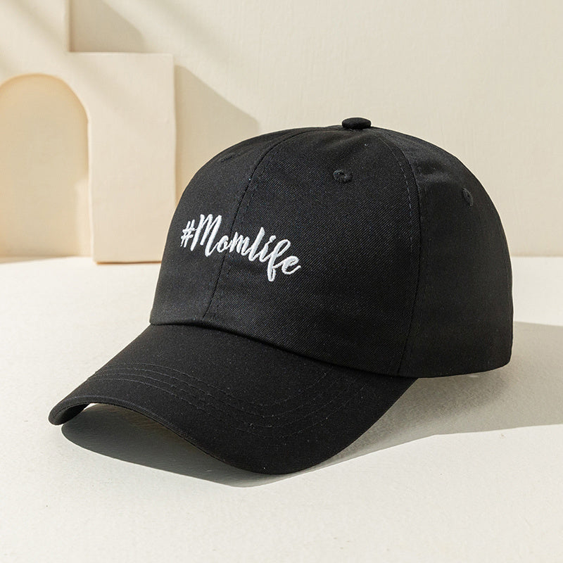 MOMLIFE Ponytail Baseball Cap Vintage Washed Distressed Twill Hat