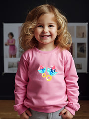 OERYUI Cartoon Diamond Ring Sweatshirt Kids Clothes