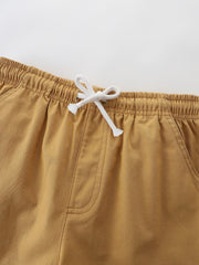 Boys Solid Shorts for Summer Kids Clothes