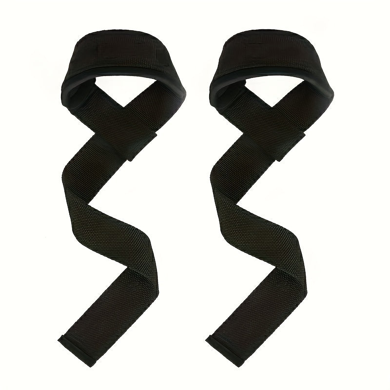 2pcs Padded Weightlifting Wrist Strap - Bodybuilding Strength Training