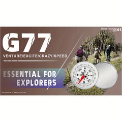 Outdoor Aluminum Compass for Sailing Cycling Hiking