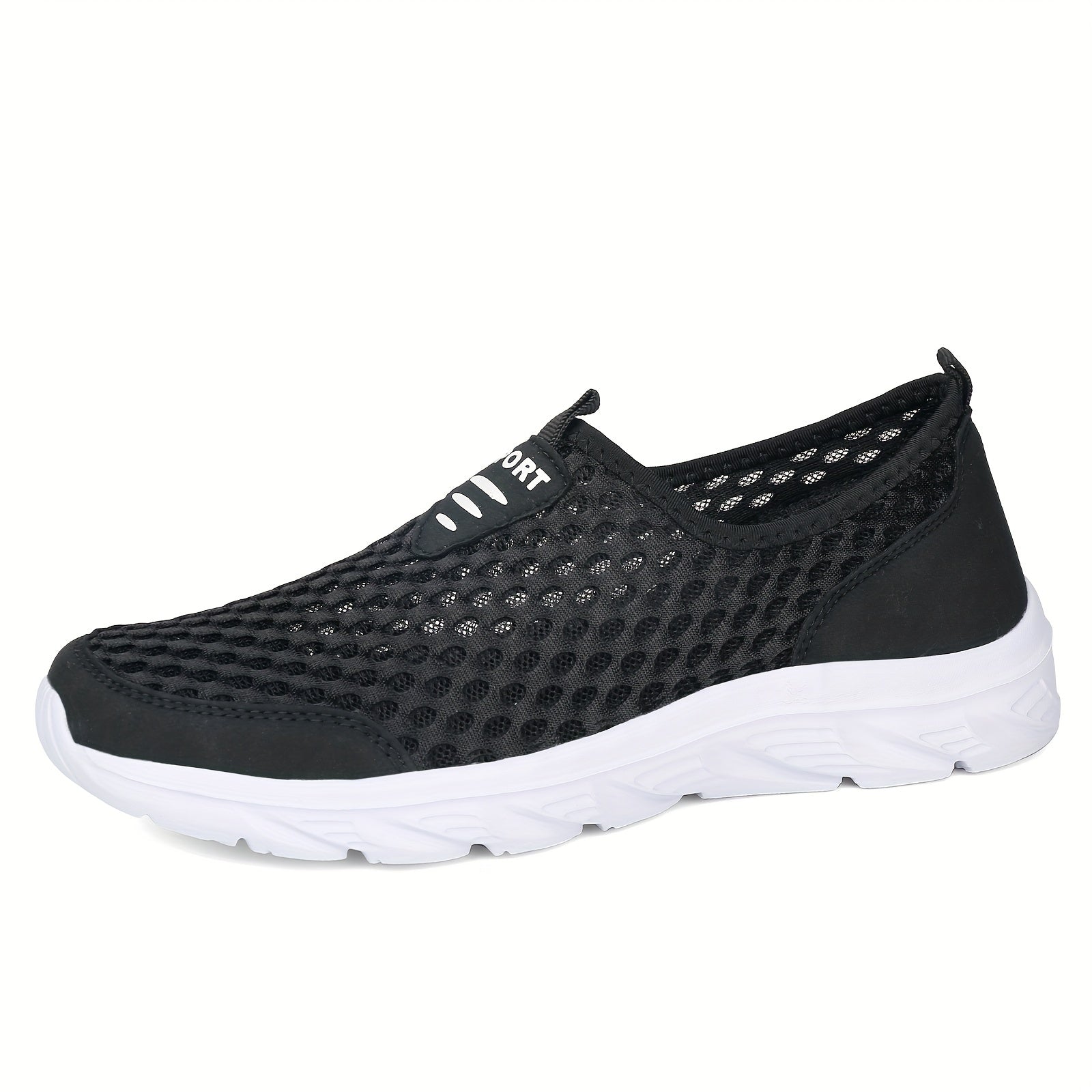 Men's Breathable Mesh Walking Shoes Slip On Sneakers