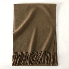 Unisex Windproof Boho Bandana Scarf with Tassels