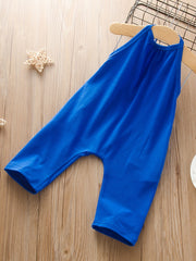 Baby Girls Casual Halter Rompers Jumpsuits for Beach Vacation