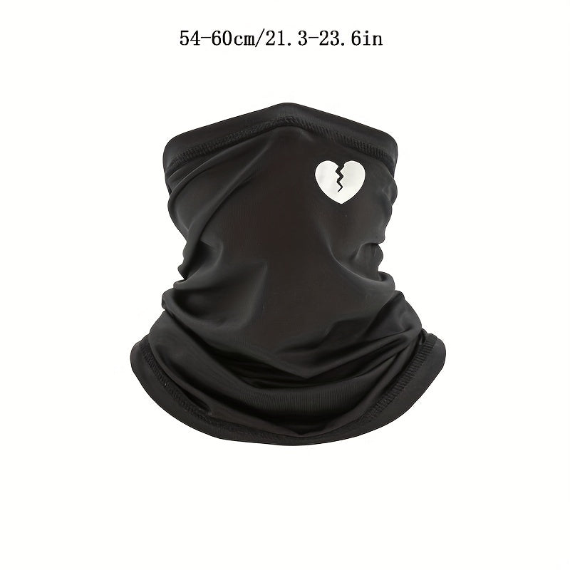 Heartbreak Printing Outdoor Cycling Mask Lightweight Breathable Neck