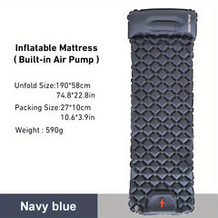 WESTTUNE Inflatable Mattress with Pillow for Hiking/Camping