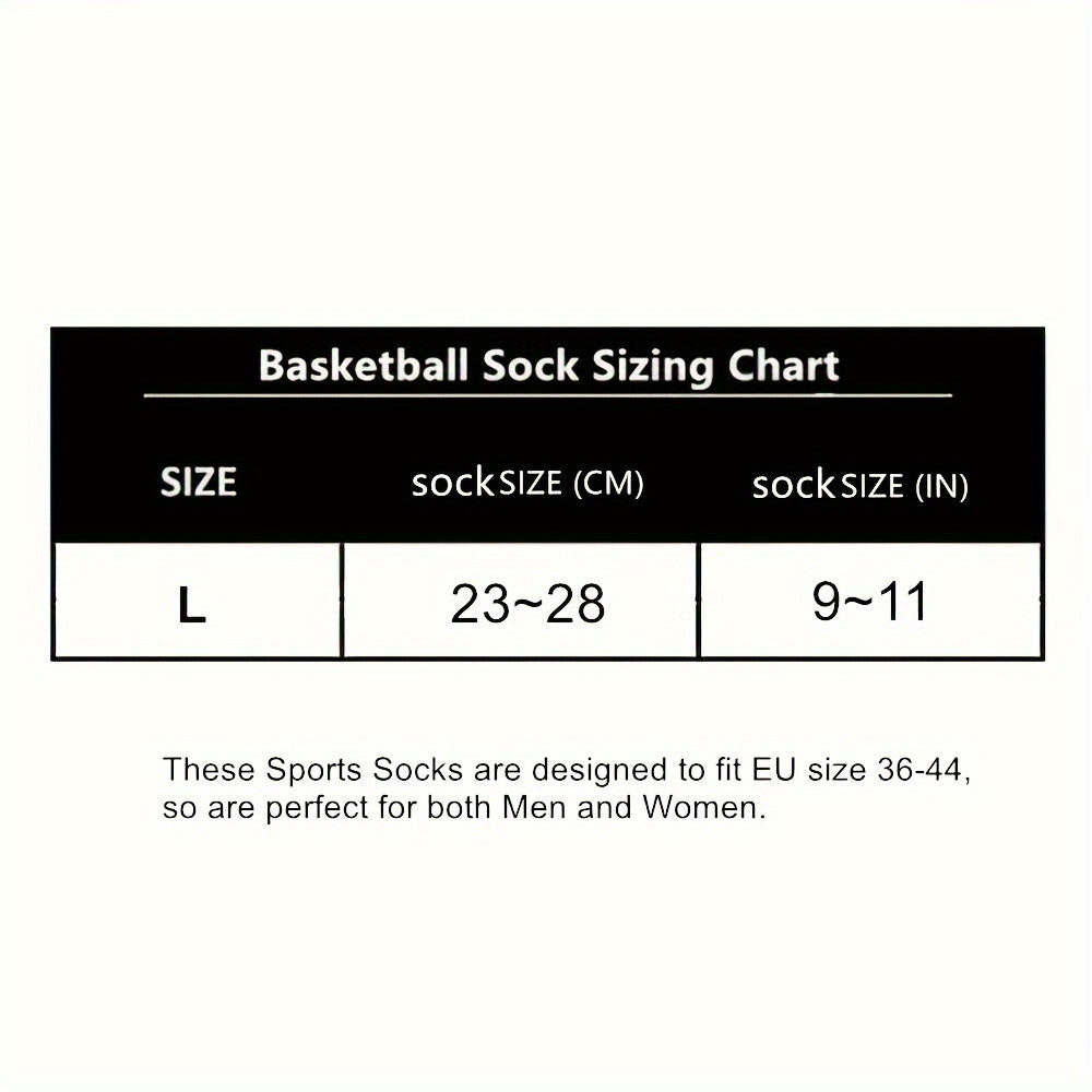 Veidoorn Basketball Socks Thickened Compression Anti Slip Athletic Socks