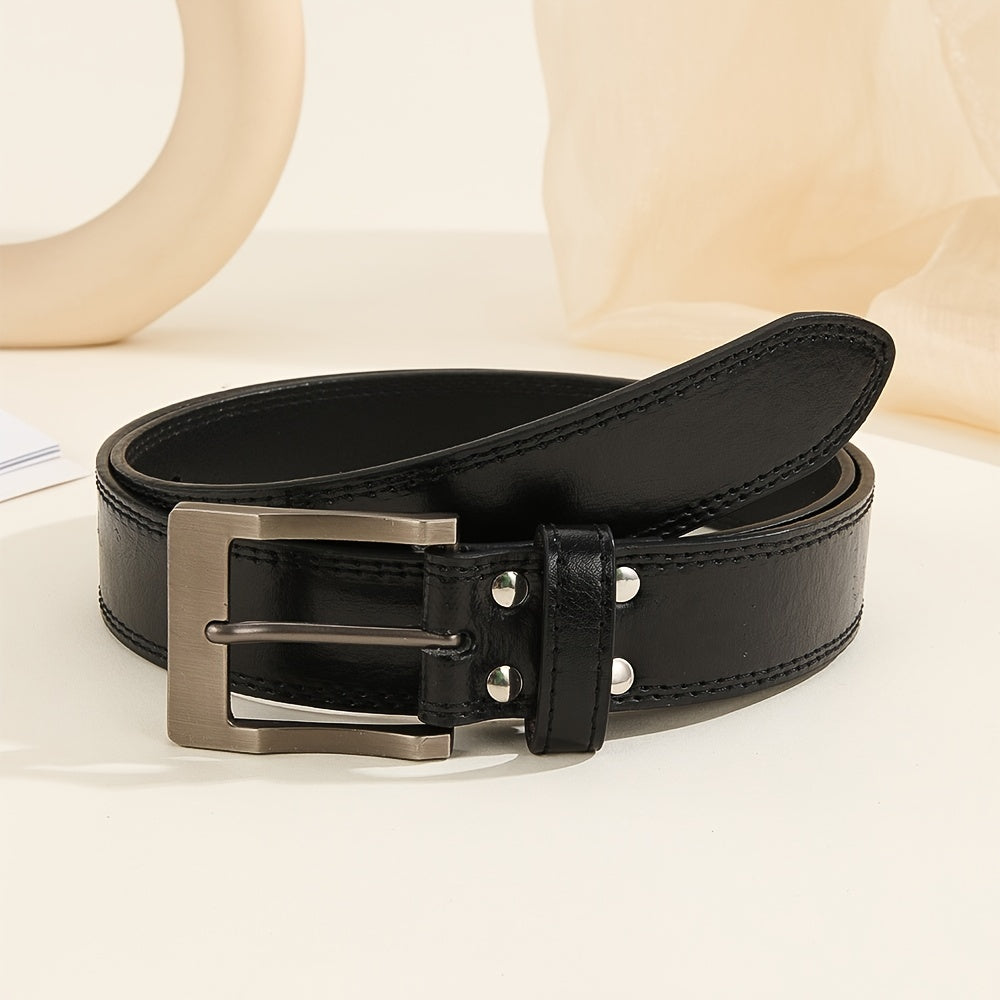 Youthful Men's Decorative Pin Buckle Jeans Belt