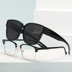 Polarized Fit Over Sunglasses Anti Glare UV400 Sun Shades Glasses
