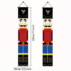Christmas Nutcracker Banner for Decor and Parties
