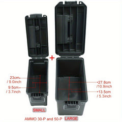 Portable Plastic Tool Box Lightweight Organizer Ammo Storage