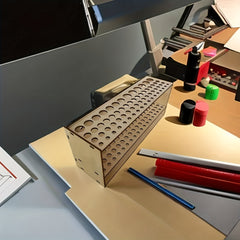 Desktop Paintbrush Marker Organizer for Office