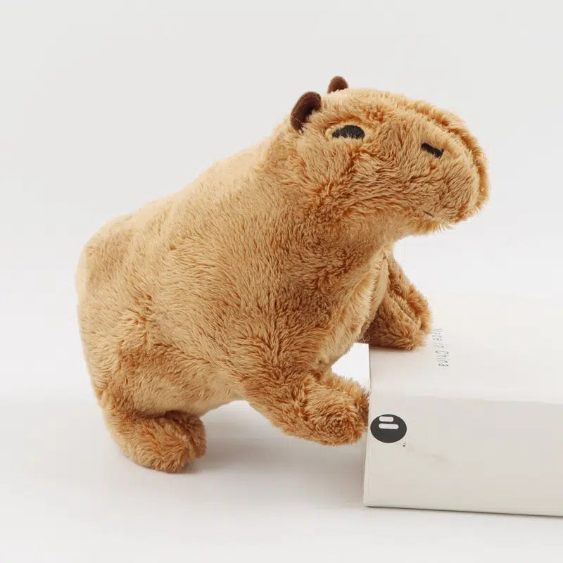 Soft Brown Plush Capybara Rodent Stuffed Animal Great for Kids