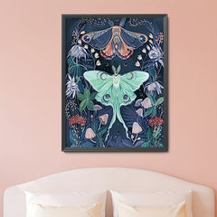 Insect Pattern Canvas Painting Poster for Home Wall Decoration