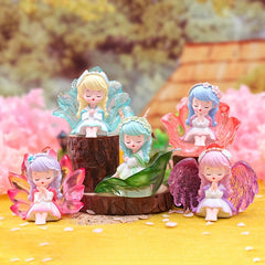 Phoenix Flower Fairy Resin Ornaments for Home Decor