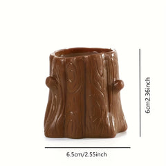 Squirrel Squeeze Toy & Pen Holder Sensory Fidget Toy Brown Material Ages 6+