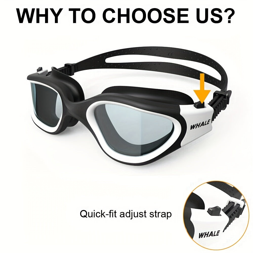 Professional Adult Swimming Goggles for Clear Vision & Protection