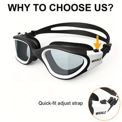 Professional Adult Swimming Goggles for Clear Vision & Protection