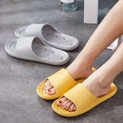 Women's Minimalist Indoor Slides Hollow Out Sole Quick Drying Shoes