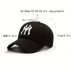 Women's Soft Top Big Head Round Cap Wide Brim Sun Block Hat