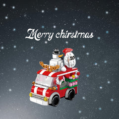 273pcs Christmas Truck Building Blocks - Festive Holiday Gift for Youngsters