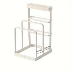 3-in-1 Kitchen Iron Holder Rest for Pot Lid and Cutting Board