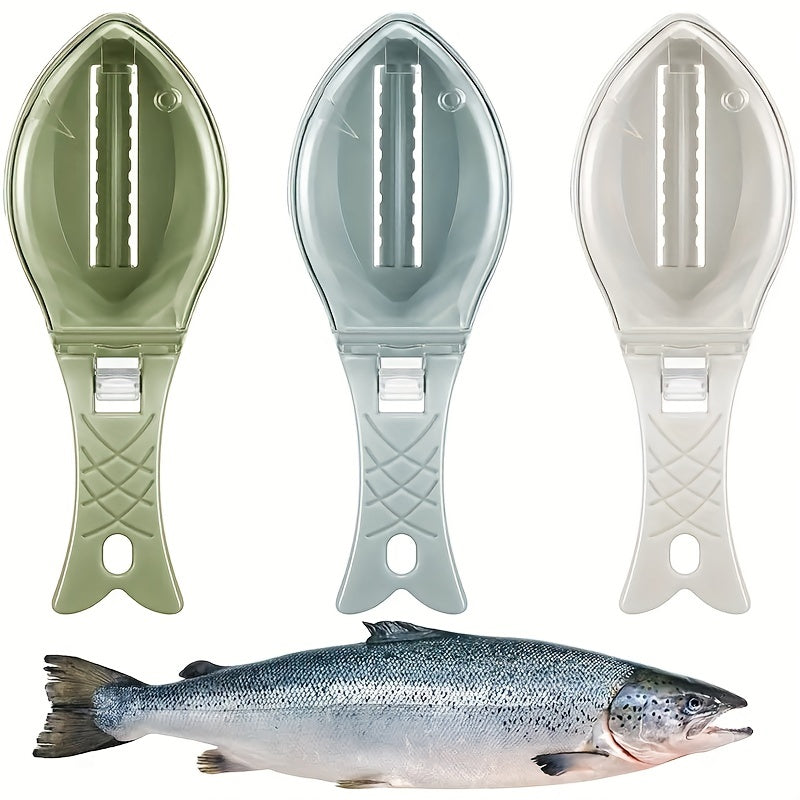 Fish Scale Remover Plastic Fish Scale Peeler Cleaner