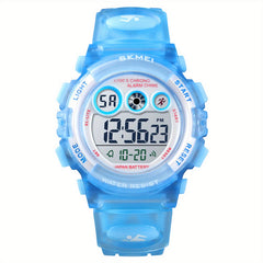 Kids Digital Sports Watch Led Waterproof Wristwatch