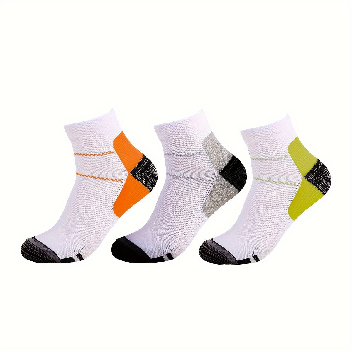 Breathable Compression Socks with Arch Support - Athletic Ank