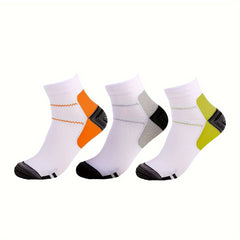 Breathable Compression Socks with Arch Support - Athletic Ank