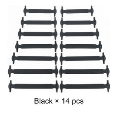14 Pcs Silicone Lazy Shoelace Fixing Artifact for Sneakers