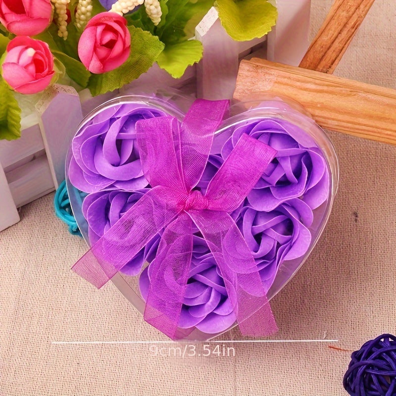 Valentine Gift Soap Flower Heart Wedding Party Gift
