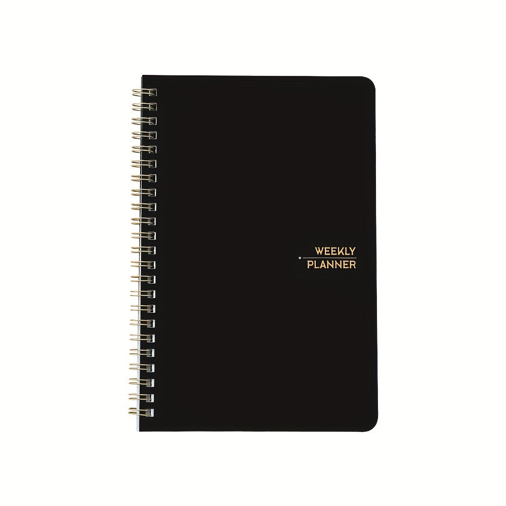 Undated Weekly Planner Hardcover Notebook Habit Tracker To Do List