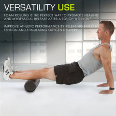 Solid Foam Yoga Roller for Back Leg Muscle Relaxation
