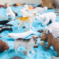 Mini Polar Animals Australian Wildlife Simulation Toy Models