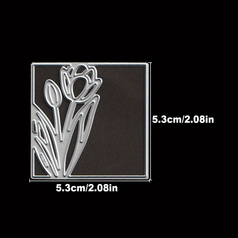 Metal Cutting Dies Sunflower Butterfly Tulip L
