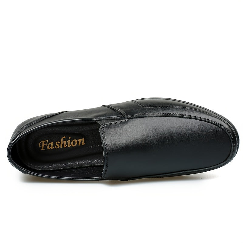 Men's Solid Loafer Shoes Slip On Sneakers for Outdoor Indoor Activities