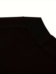 Leaf & Skeleton Pattern Casual T Shirt Stretchy Sports