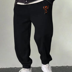 Men's Cartoon Graphic Sweatpants Casual Stretch Drawstring Joggers