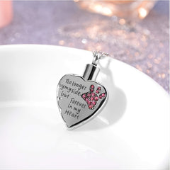 Stainless Steel Pet Memorial Necklace - Keep Your Pet's Ashes Close